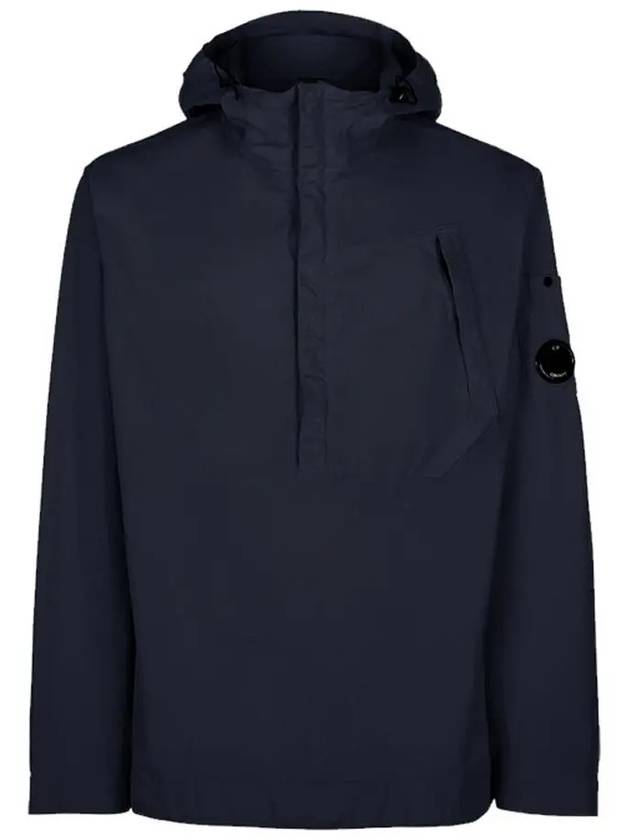 Lens Wappen Gabardine Anorak Navy - CP COMPANY - BALAAN 3