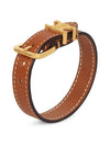 Triomphe Calfskin Bracelet Gold Tan - CELINE - BALAAN 1