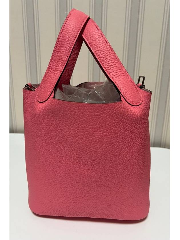 Picotin Lock 18 Tote Bag Rose - HERMES - BALAAN 7