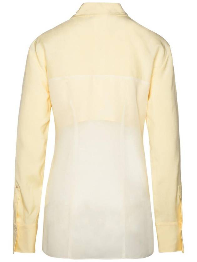 Sportmax 'Boa' Ivory Viscose Shirt - MAX MARA SPORTMAX - BALAAN 3