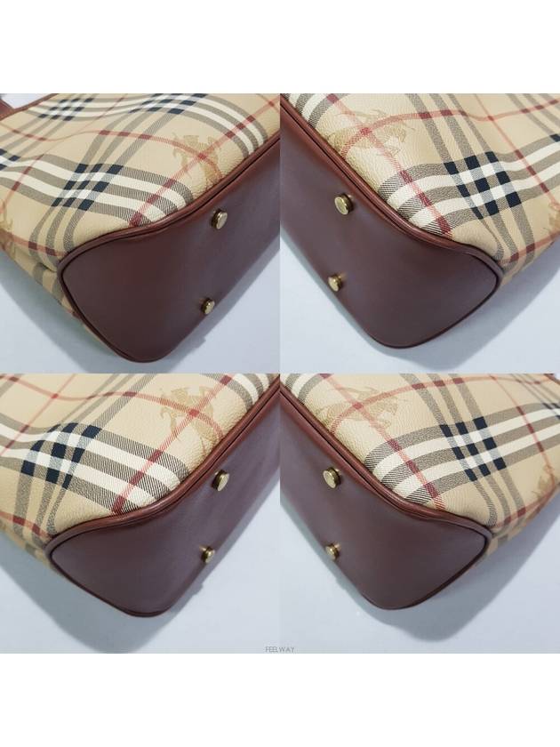 check tote bag - BURBERRY - BALAAN 7