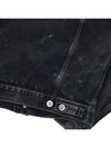 Paint Denim Jacket Black - MAISON MARGIELA - BALAAN.