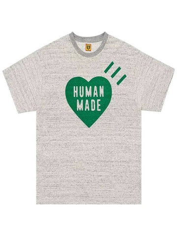 (HUMAN MADE) PILE T-SHIRT - HM27CS008 GRAY - HUMAN MADE - BALAAN 1