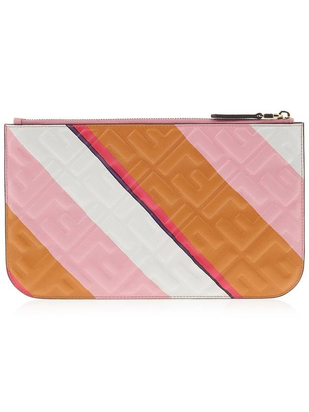 Monogram FF Logo Clutch Bag - FENDI - BALAAN 4