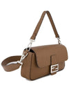 Baguette Selleria Medium Shoulder Bag Brown - FENDI - BALAAN 4