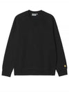 Chase Crew Neck Sweatshirt Black - CARHARTT WIP - BALAAN 2