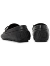 V Logo Signature Driving Shoes Black - VALENTINO - BALAAN 7