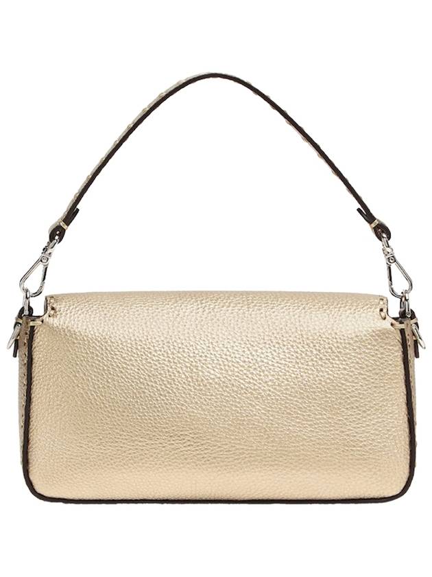 Baguette Selleria Shoulder Bag Gold - FENDI - BALAAN 4