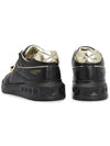 Gumboy One-Studded Leather Low-Top Sneakers Black - VALENTINO - BALAAN 7