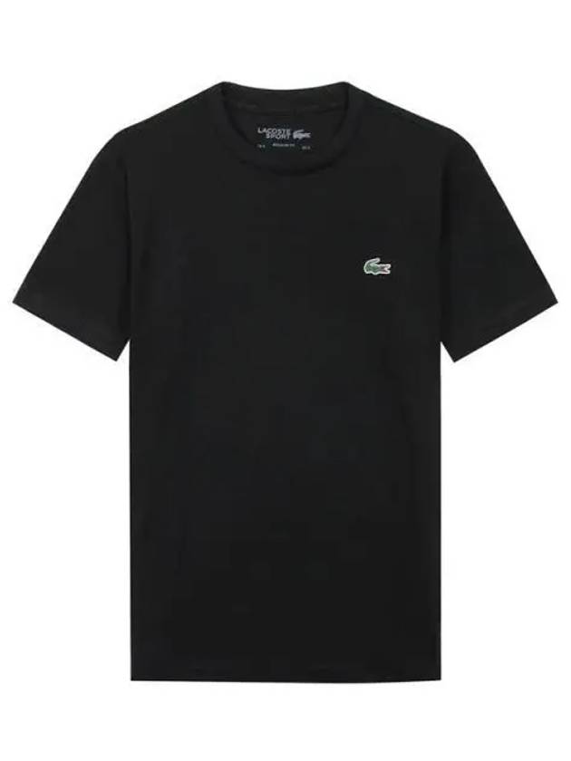 Men's Ultra Dry Short Sleeve T-Shirt Black - LACOSTE - BALAAN 2