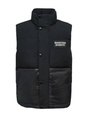 Ugeti Black Men s Outerwear Vest - DUVETICA - BALAAN 1