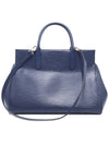 Women s Louis Vuitton M94612 Blue Epi Marley MM 2WAY gt bag Gangbuk used luxury goods - LOUIS VUITTON - BALAAN 5