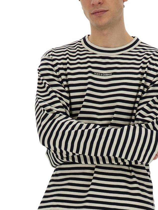 Striped T-Shirt G8RK8TG7K3P - DOLCE&GABBANA - BALAAN 5