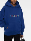 Women's Logo Hoodie Blue - SAINT LAURENT - BALAAN 6