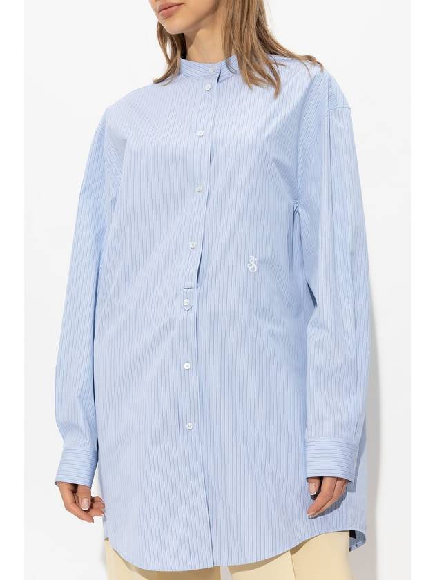 Shirt J05DL0103J45176 481 BLUE - JIL SANDER - BALAAN 4