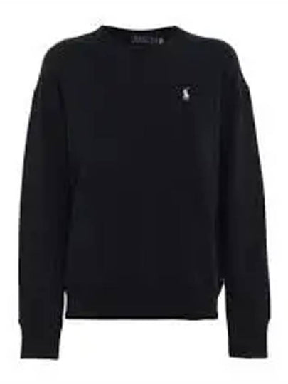 Embroidered Logo Pony Sweatshirt Black - POLO RALPH LAUREN - BALAAN 2