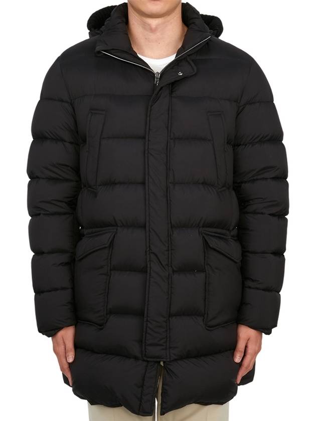 Hooded Down Padding Black - HERNO - BALAAN 5