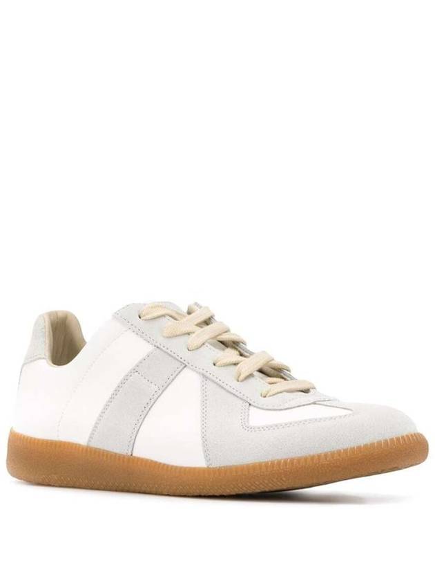 Replica Calfskin Low Top Sneakers White - MAISON MARGIELA - BALAAN 3