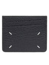 Four Stitch Card Wallet Black - MAISON MARGIELA - BALAAN 2