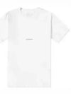 Logo Print Short Sleeve T-Shirt White - GIVENCHY - BALAAN 2