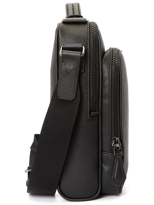 Mecoy Messenger Bag Black - BALLY - BALAAN.