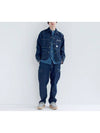 Denim Short Coverall Jacket HM26 JK007 - HUMAN MADE - BALAAN 3