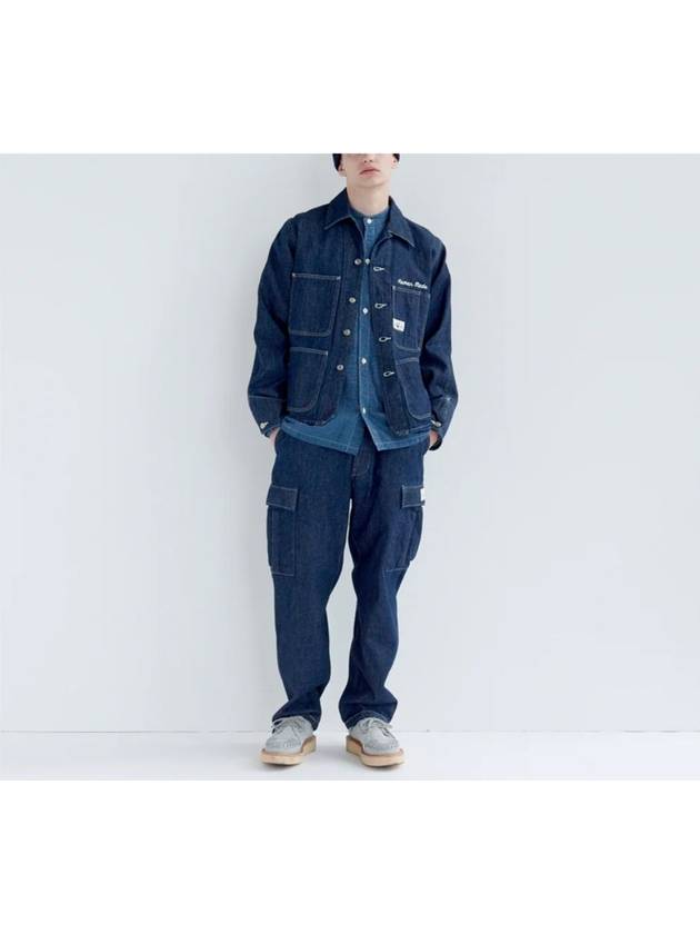 Denim Short Coverall Jacket HM26 JK007 - HUMAN MADE - BALAAN 3