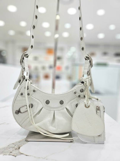 Le Cargol XS Shoulder Bag White 671309 - BALENCIAGA - BALAAN 2