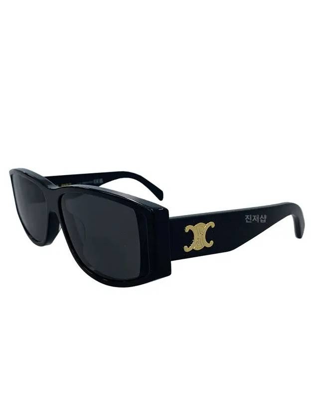 Eyewear Triomphe 07 Acetate Sunglasses Black - CELINE - BALAAN 3