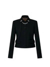 LV Chain Tailored Jacket Black 1AGAE3 - LOUIS VUITTON - BALAAN 2