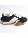 Suede James Sneakers Black Cream - TOM FORD - BALAAN 2
