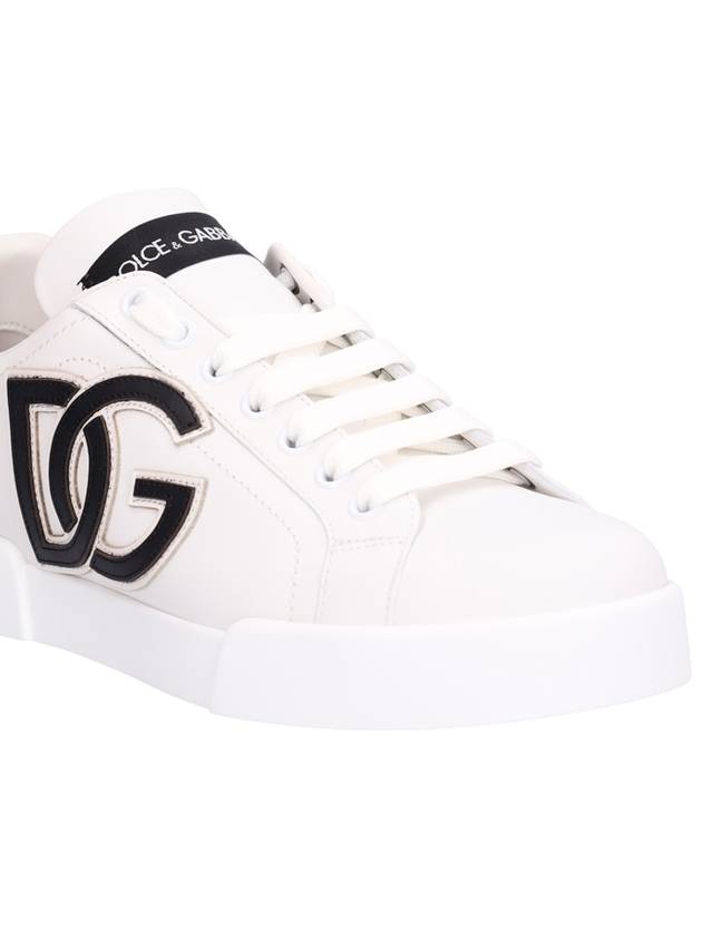 DG Logo Portofino Low Top Sneakers White - DOLCE&GABBANA - BALAAN 6