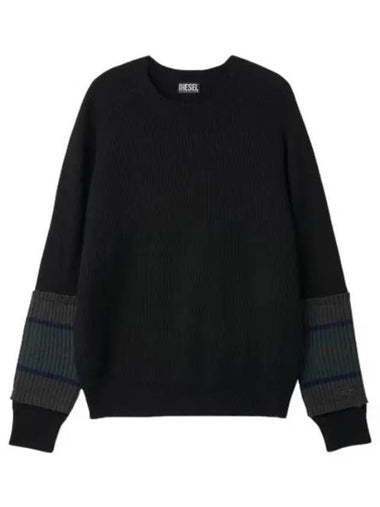 leaf knit black - DIESEL - BALAAN 1