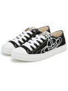 ORB Logo Low Top Sneakers Black - VIVIENNE WESTWOOD - BALAAN 4