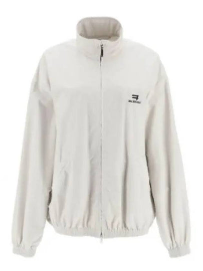 Logo Technical Track Jacket Beige - BALENCIAGA - BALAAN 2