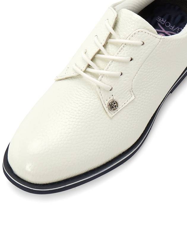 Women's Gallivanter Leather Golf Spike Shoes Snow - G/FORE - BALAAN 9