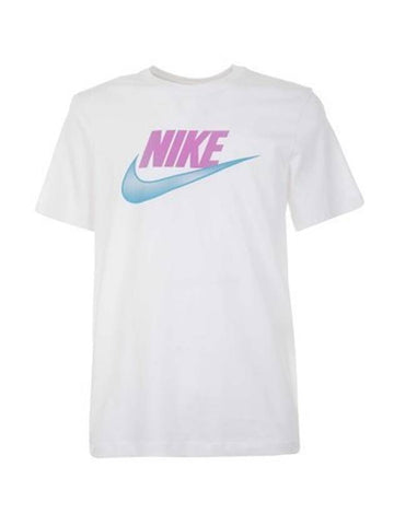 Futura Short Sleeve T-Shirt White - NIKE - BALAAN 1