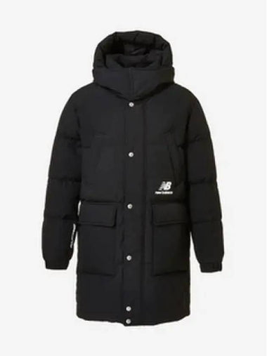 Uni quilted mid long goose down jacket BLACK - NEW BALANCE - BALAAN 1