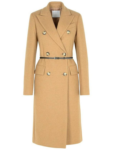 Sportmax 'Ghia' Brown Cashmere Blend Coat - MAX MARA SPORTMAX - BALAAN 1