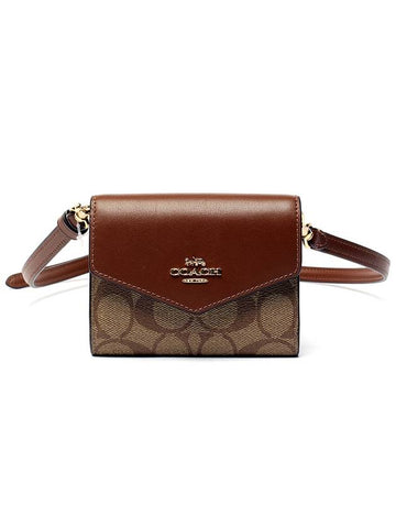 Mini Envelope Wallet Cross Bag CU172 IME74 - COACH - BALAAN 1