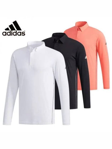 3S Mesh Long Sleeve Polo T Shirt Men s DW5577 Domestic Product GQG022081776715 - ADIDAS GOLF - BALAAN 1