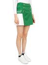 Golf Allure Asymmetry MLW 3A AE05 GREEN Women s Mini Skirt - MARK & LONA - BALAAN 4