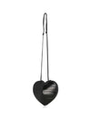 Le Coeur Heart Cross Bag Black - ALAIA - BALAAN 4