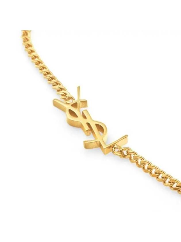 Opyum Heart Chain Bracelet Gold - SAINT LAURENT - BALAAN 5