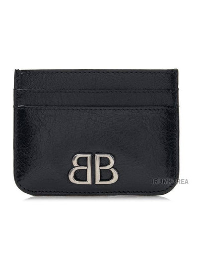 BB Logo Card Wallet Black - BALENCIAGA - BALAAN 2