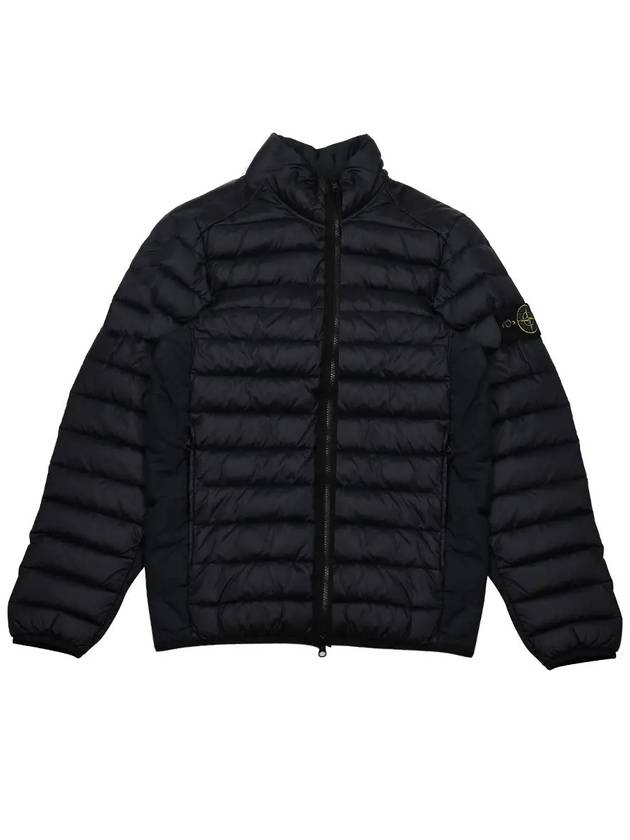 Room Woven Chambers Recycled Nylon Down Padding Navy - STONE ISLAND - BALAAN 7