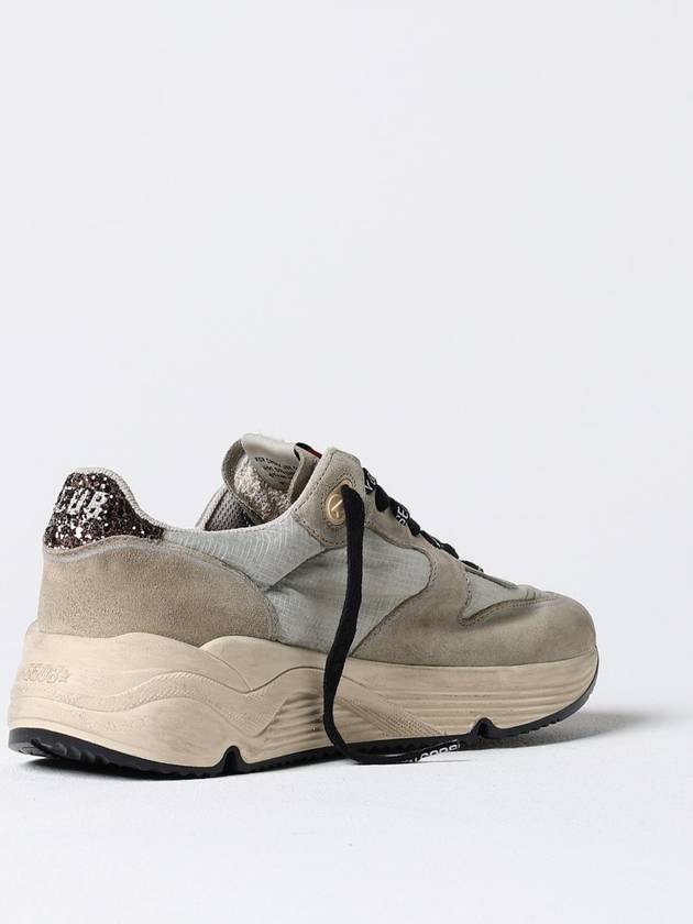 Running Sole Suede Low Top Sneakers Grey - GOLDEN GOOSE - BALAAN 4