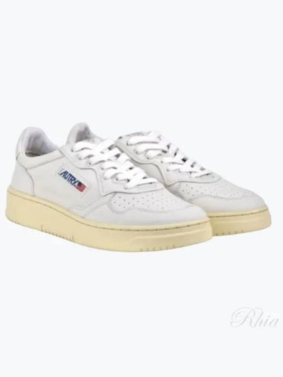 Medalist Goatskin Low Top Sneakers White - AUTRY - BALAAN 2