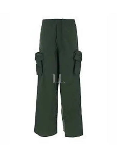 Elastic Cargo Straight Pants Green - SUNNEI - BALAAN 2