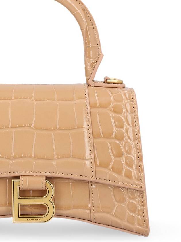 Crocker XS Hourglass Tote Bag Beige - BALENCIAGA - BALAAN 5